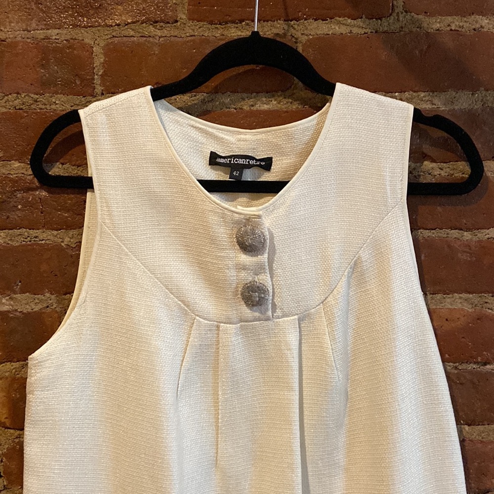 American Retro Mini Shift Dress